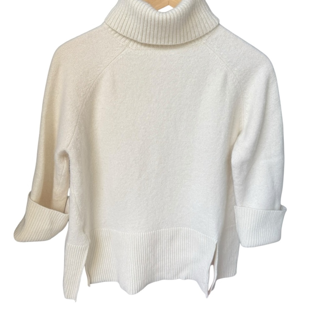 Reiss Cream Turtleneck Sweater - Picture 4 of 5